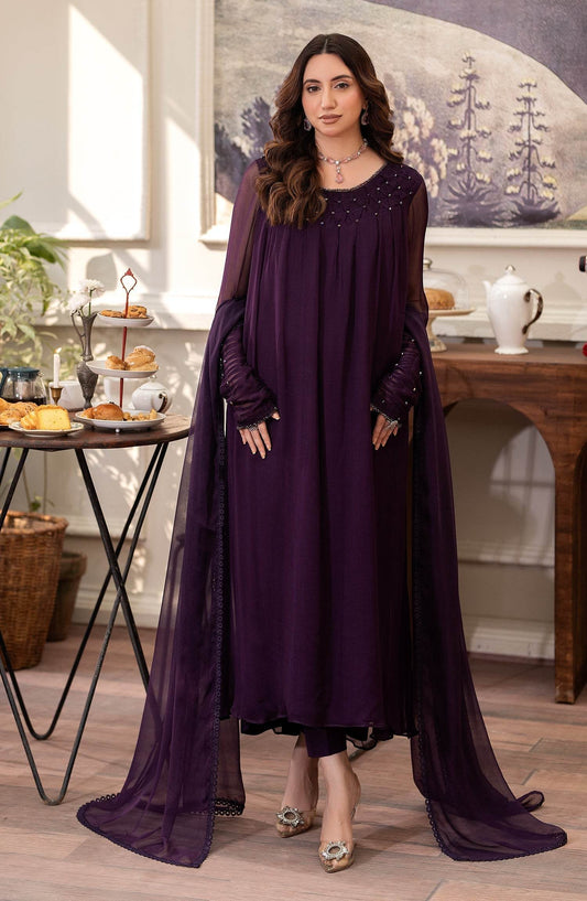 Zevk Babes Hand Embellished Stitched 3pcs - Jotey