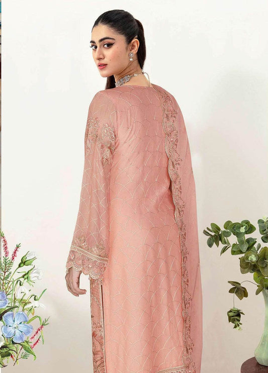 Sangeet By Ramsha Chiffon Unstitched 3pcs - Jotey