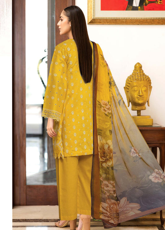 Alyana by Johra Chikankari Lawn Unstitched 3Pcs