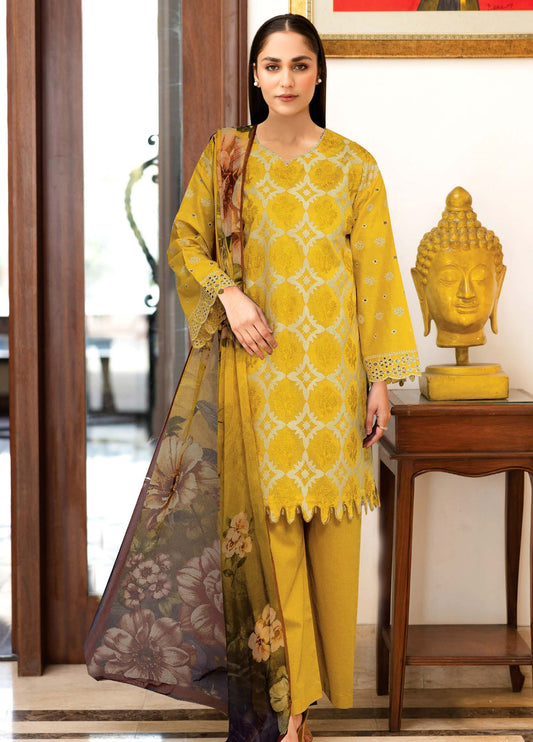 Alyana by Johra Chikankari Lawn Unstitched 3Pcs