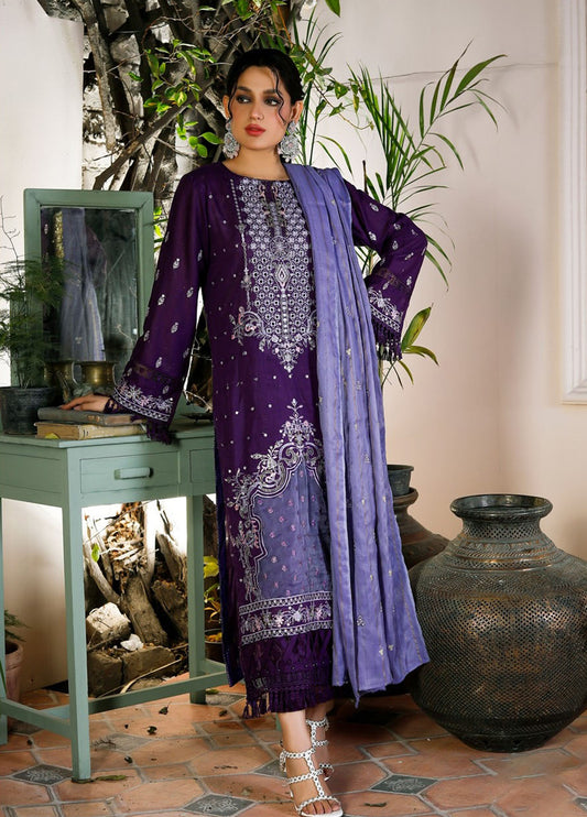 Rimal Vol-20 Embroidered Lawn Unstitched 3pcs