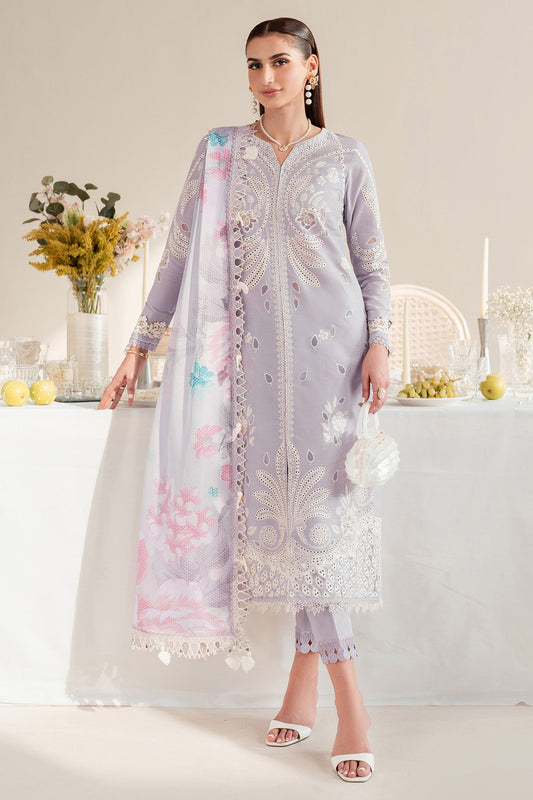 Iris By Jazmin Embroidered Luxury Lawn Unstitched 3pcs