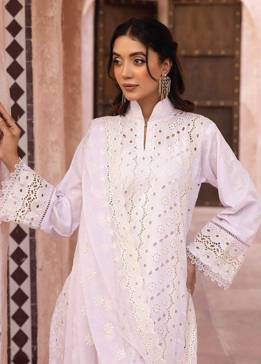 Mahrukh By Riaz Arts Embroidered Lawn 3pcs - Jotey