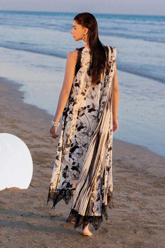 Gul Ahmed Printed Summer Lawn'25 Unstitched 2pcs - Jotey