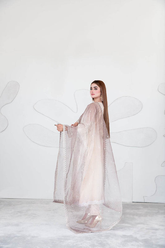 Gelareh By Tawakkal Fabrics Embroidered Unstitched 3pcs - Jotey