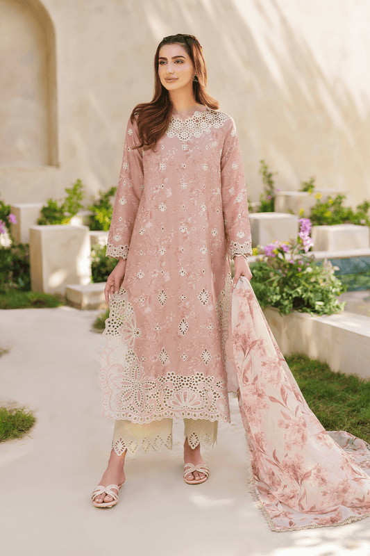Iznik Festive Lawn Embroidered Unstitched 3pcs - Jotey