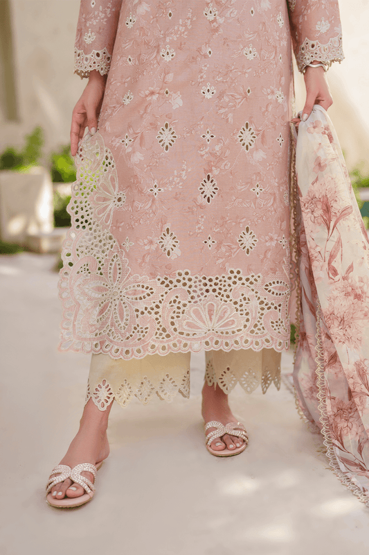 Iznik Festive Lawn Embroidered Unstitched 3pcs - Jotey