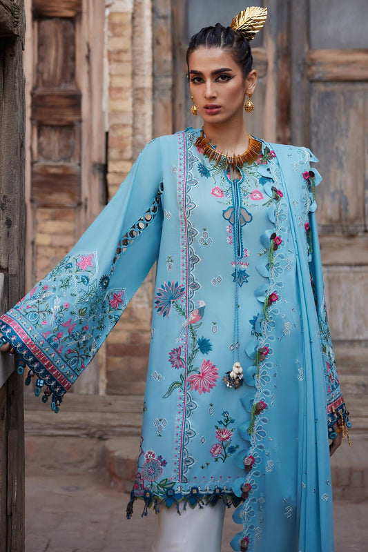 Elan Embroidered Lawn Unstitched 3pcs