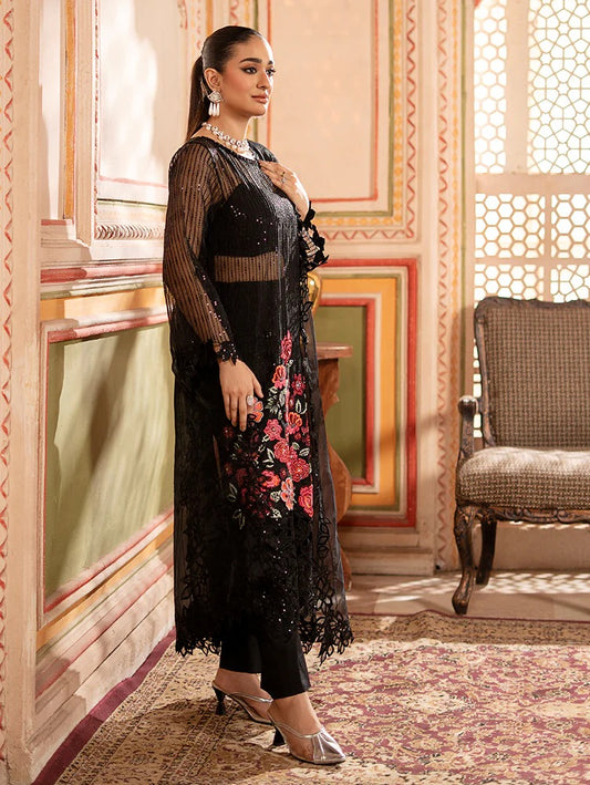 Rangreza by Zebtan Embroidered Organza Luxury Unstitched 3 Piece