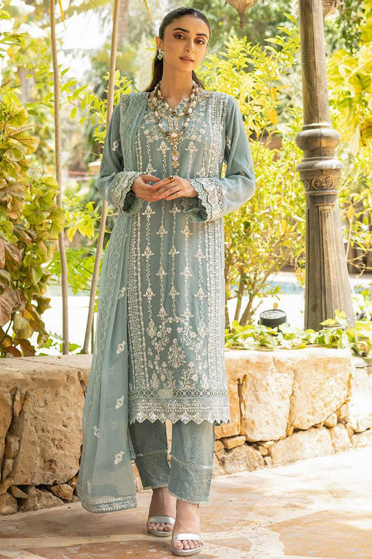 SOHA By Noori Stitched Chiffon Luxury 3pcs - Jotey