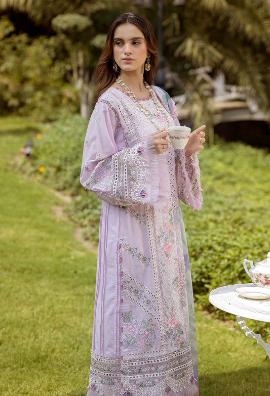 Adan's Libas Gardenia Embroiderd Unstitched Lawn 3 Piece