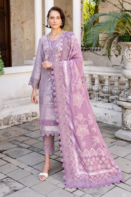 Nureh Exclusive Jacquard Unstitched Lawn 3pcs - Jotey