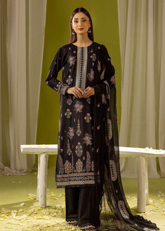 Khoobsurat Signature Shamiyana Luxury Embroidered Lawn 3pcs - Jotey