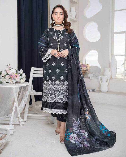 Pakeeza by Aalaya Vol-01 Embroidered Lawn Unstitched 3Pcs