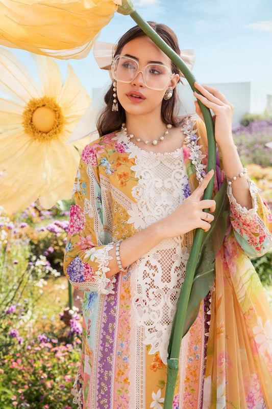 M. Prints By Maria B. Lawn Vol-25 Printed Unstitched 3pcs