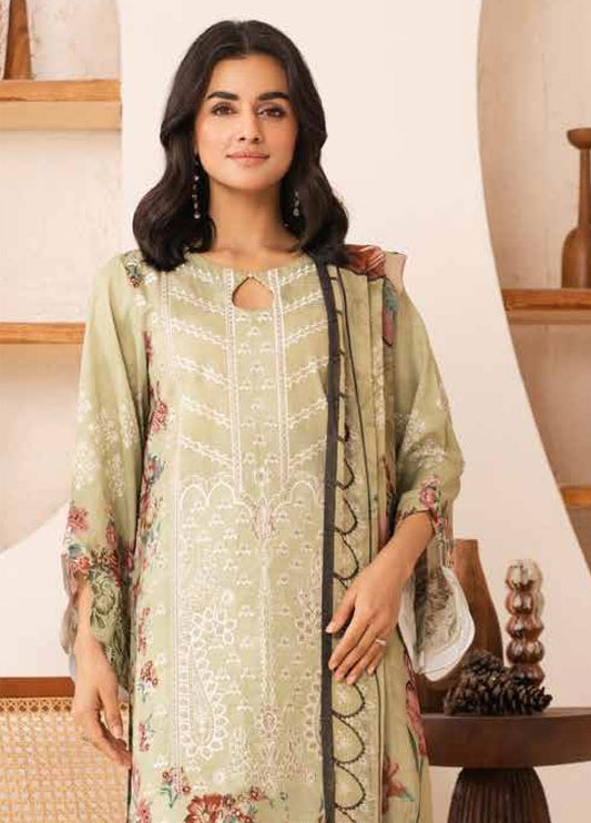 Nehal By Johra Embroidered Printed Lawn Unstitched 3Pcs