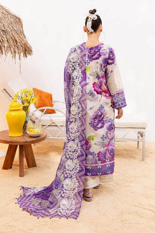 Nureh Gardenia Embroidered Lawn Unstitched 3pcs - Jotey