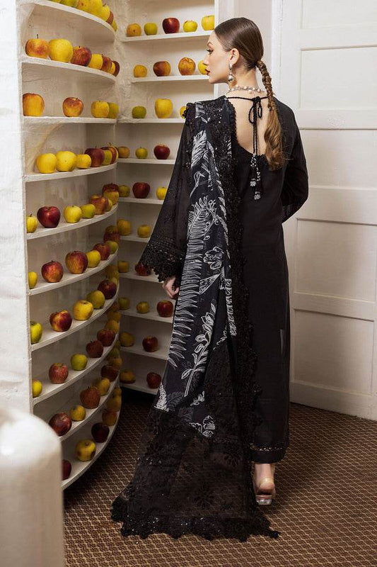 Nureh Mademoiselle Embroidered Swiss Voil 3pcs - Jotey