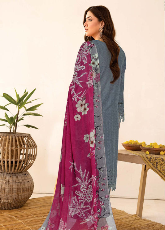 Meeram by Johra Chikankari Lawn Unstitched 3Pcs