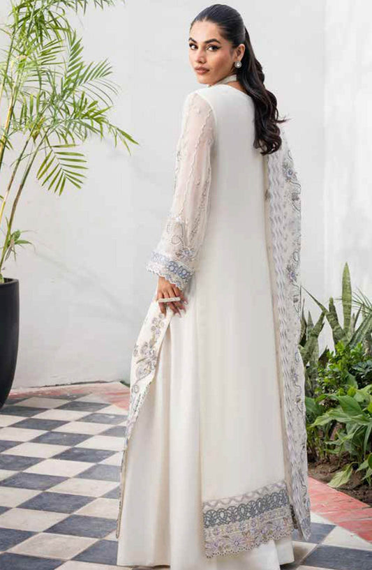 Tarz by Freesia Embroirdered Chiffon Unstitched 3 Piece - Jotey