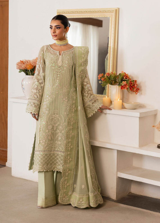 Reverie By Gulaal Embroidered Chiffon Unstitched 3pcs - Jotey