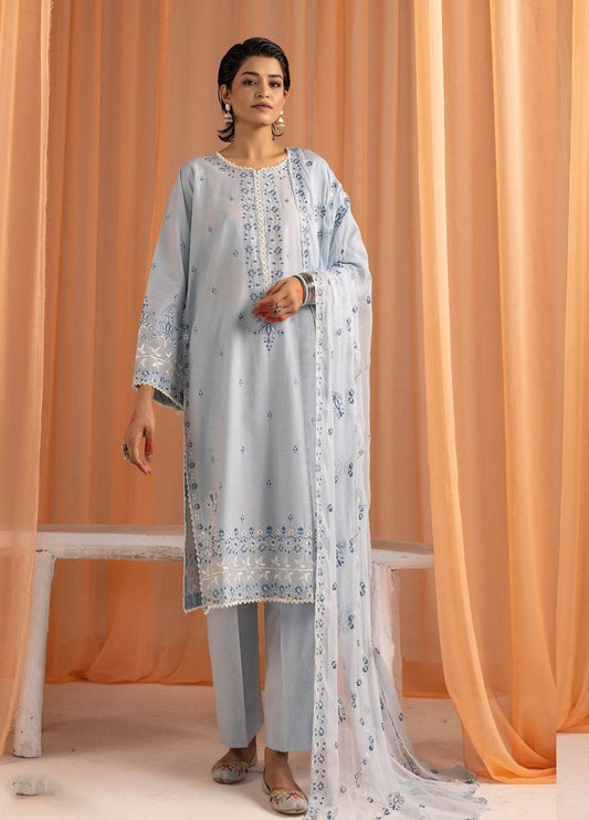 Gul-E-Bahaar By Khoobsurat Embroidered Lawn Unstitched 3pcs - Jotey