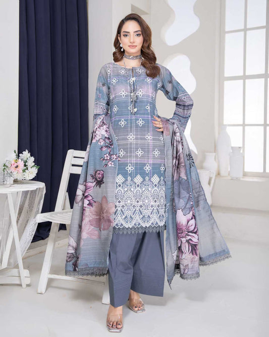 Pakeeza by Aalaya Vol-01 Embroidered Lawn Unstitched 3Pcs