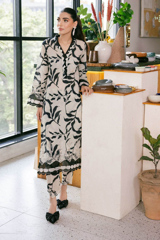 Ballerina By Nureh Embroidered Chikankari Unstitched 2pcs - Jotey