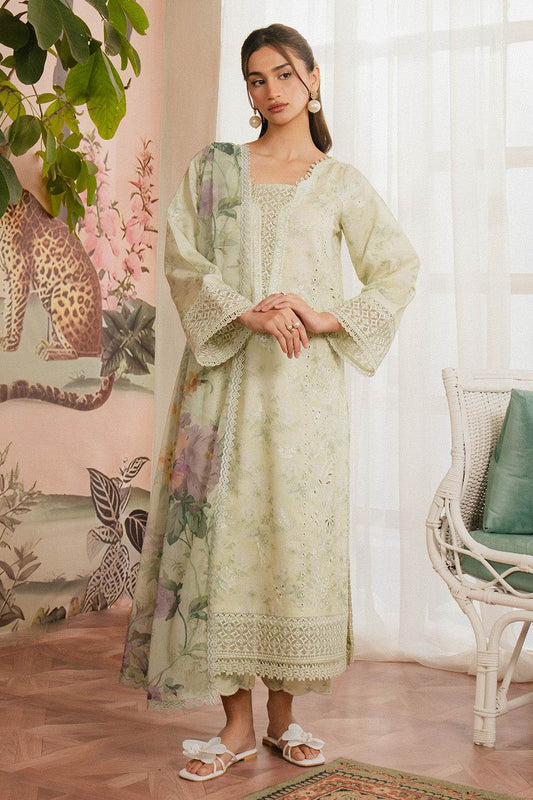 Armelia By Ayzel Printed Lawn Unstitched 3pcs - Jotey