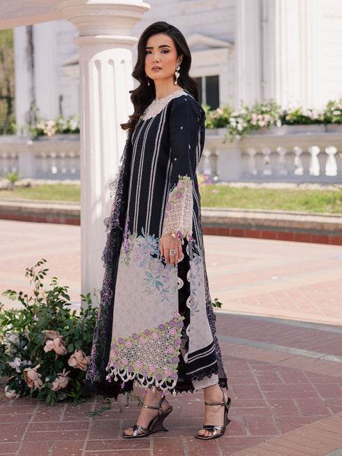 Ivy Bloom Printkari By Parishay Primium Printed Lawn Unstitched 3pcs - Jotey