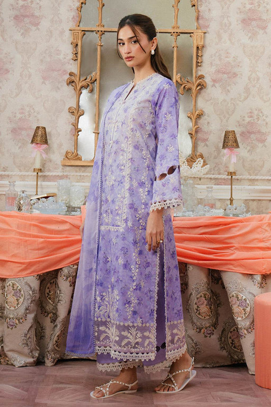 Armelia By Ayzel Printed Lawn Unstitched 3pcs - Jotey