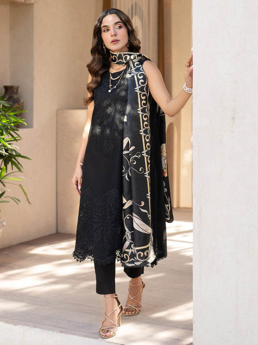 Stella By Mahnur Embroidered Lawn Unstitched 3pcs - Jotey