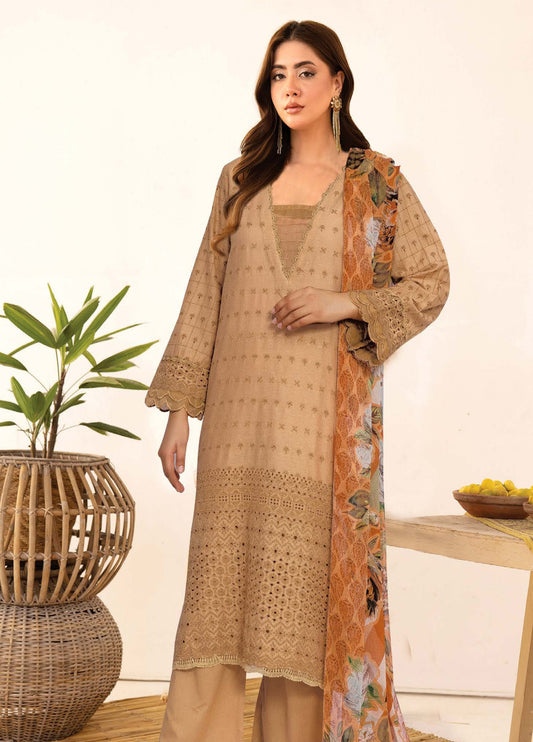 Meeram by Johra Chikankari Lawn Unstitched 3Pcs