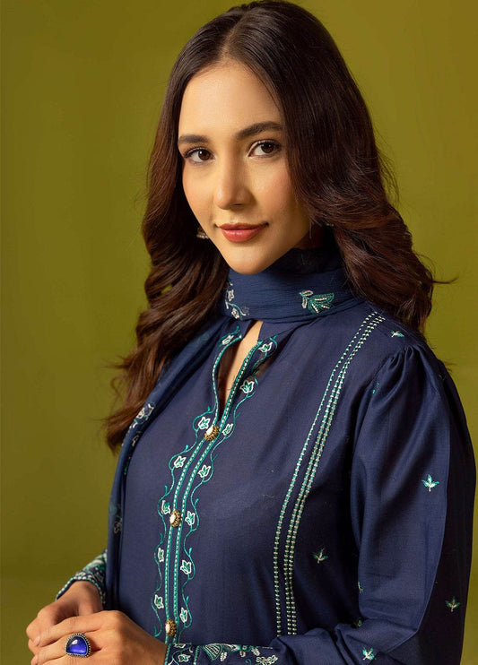 Khoobsurat Signature Shamiyana Luxury Embroidered Lawn 3pcs - Jotey