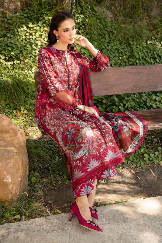 M. Prints By Maria B. Lawn Vol-25 Printed Unstitched 3pcs