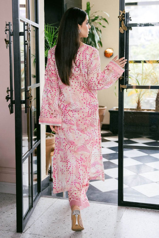 Ballerina By Nureh Embroidered Chikankari Unstitched 2pcs - Jotey