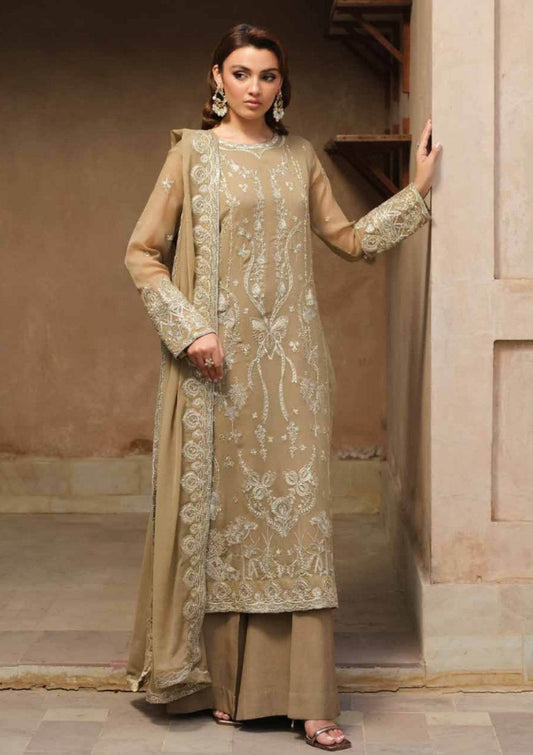 Emira By Freesia Luxury Embroidered Unstitched 3pcs - Jotey