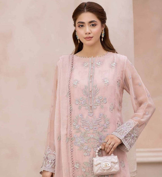 Maisa By Noors Semi Stitched Luxury 3pcs - Jotey