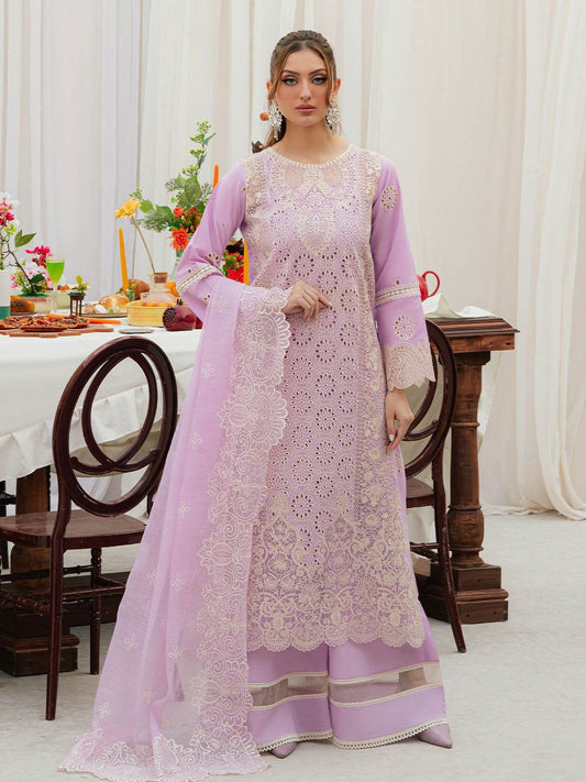 Allenura Laxury Lawn Unstitched 3pcs - Jotey