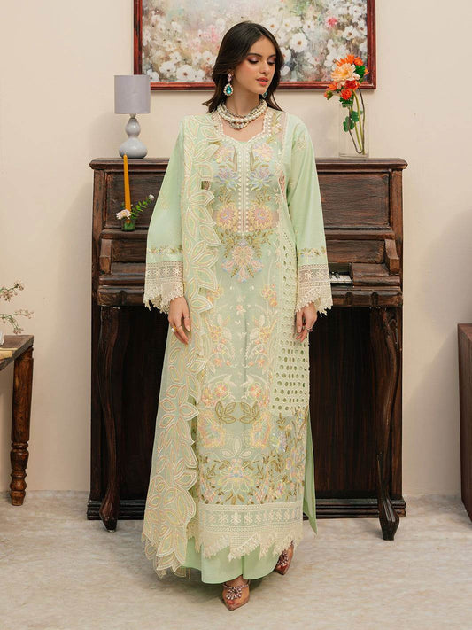 Allenura Laxury Lawn Unstitched 3pcs - Jotey