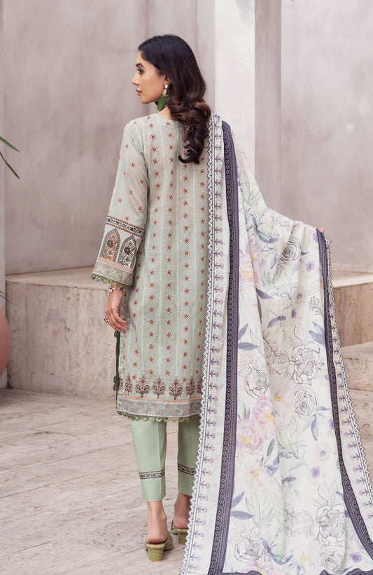 Alzohaib Cutwork Bliss Vol-3 Printed Lawn 3pcs - Jotey