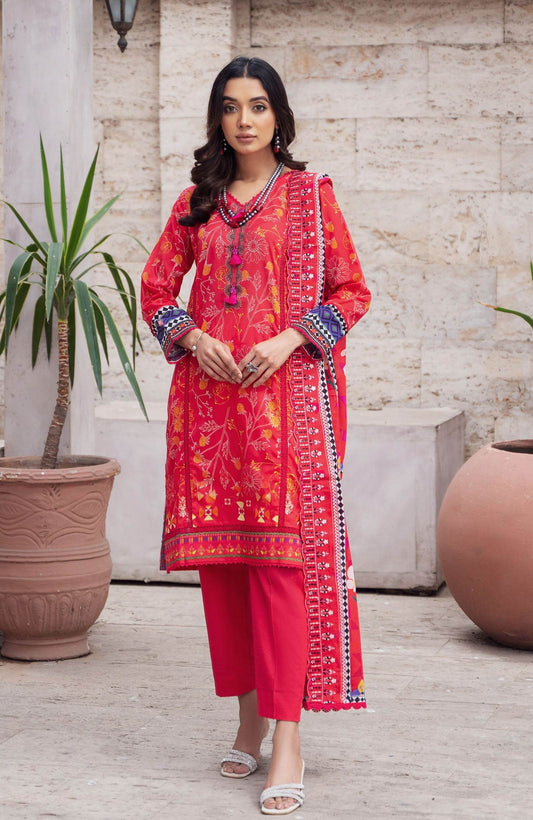 Alzohaib Cutwork Bliss Vol-3 Printed Lawn 3pcs - Jotey