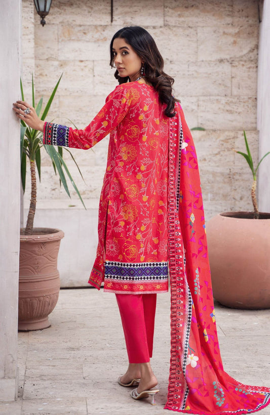 Alzohaib Cutwork Bliss Vol-3 Printed Lawn 3pcs - Jotey