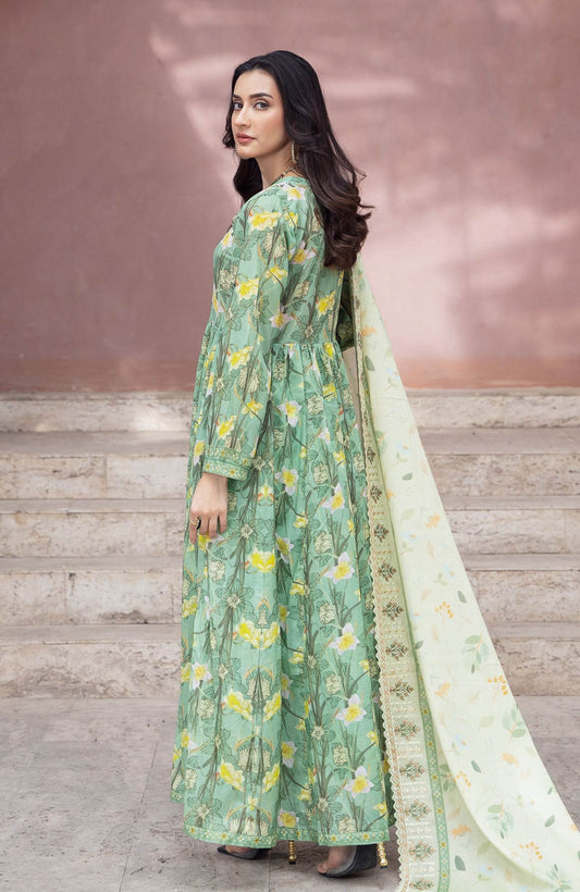 Alzohaib Cutwork Bliss Vol-3 Printed Lawn 3pcs - Jotey