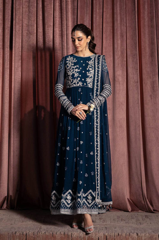 Azure Luxe By Ahmed Patel Embroidered Unstitched 3pcs - Jotey
