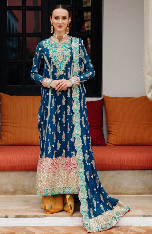 Freesia Luxury Formals Unstitched 3pcs - Jotey