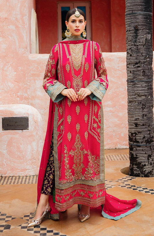 Freesia Luxury Formals Unstitched 3pcs - Jotey