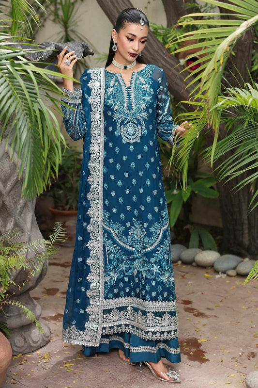 Saiyara By Imrozia Embroidered Luxury Organza Unstitched 3 Piece