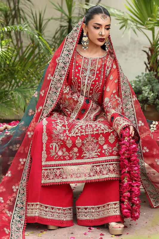 Saiyara By Imrozia Embroidered Luxury Organza Unstitched 3 Piece