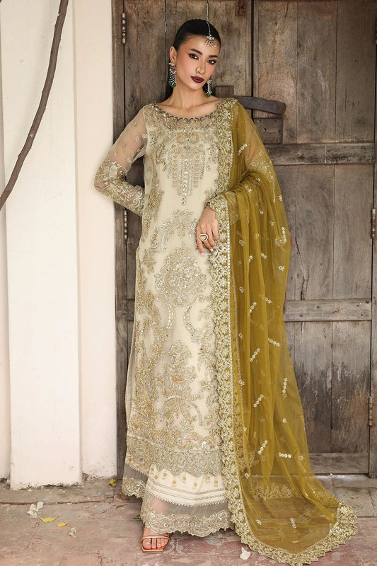 Saiyara By Imrozia Embroidered Luxury Organza Unstitched 3 Piece